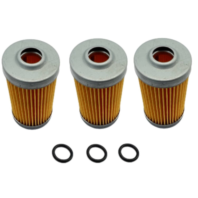 DURAFORCE Fuel Filters for Yanmar 3TN82E 3TN82TE 3TN84E 3TNE84-G1A 3TNE84-G2A 3 Pieces