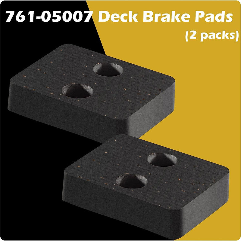 761-05007 Deck Brake Pad for Cub Cadet XT1-LT42 XT1-LT42 C XT1-LT46 XT2-LX42