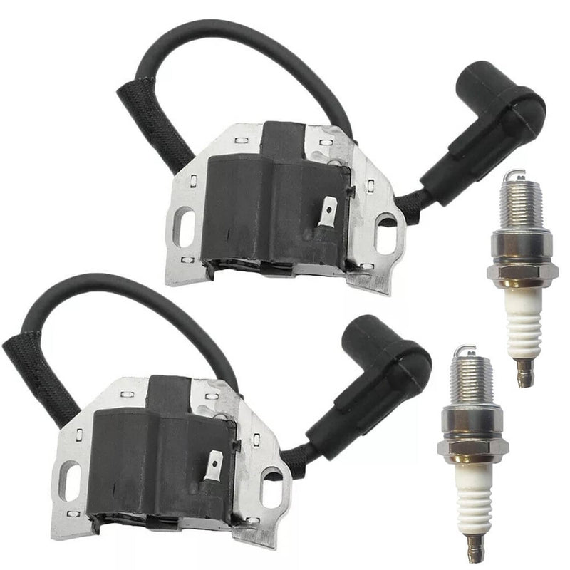 Ignition Coil w/ Spark Plug for Kawasaki FR FS FX Series 21171-0743 2Pcs