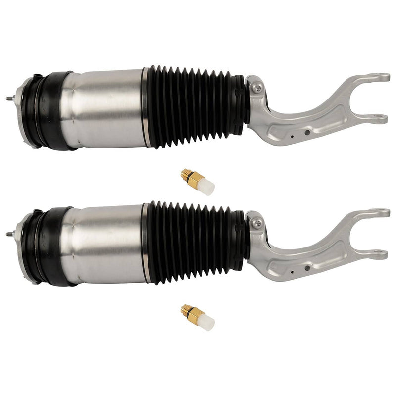 102736125E Air Strut Shock Spring Bag Pair Front LH RH for Tesla Model X 16-19