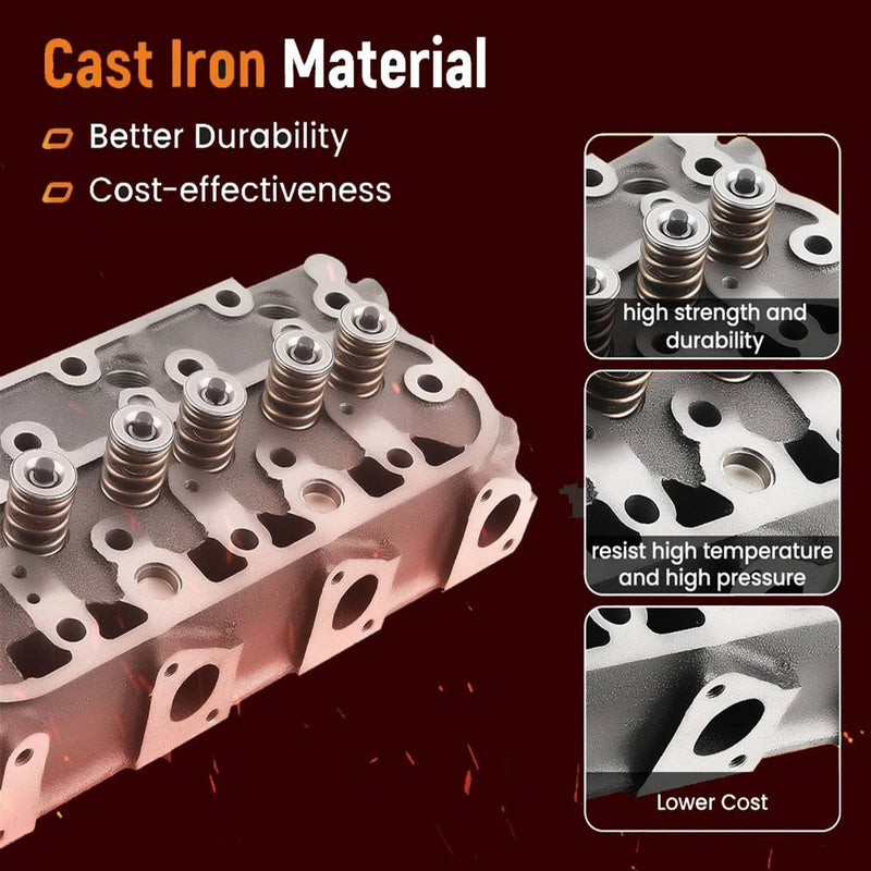 D1105 Complete Cylinder Head Gasket Kit for Kubota RTV1100 RTV1100CW9 16022-0304