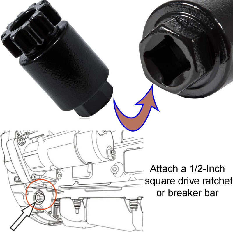 Flywheel Turning Tool for Volvo D11 D13 D16 for Mack MP7 MP8 MP10 Alt. 88800014