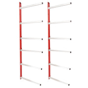 DURAFORCE Auto Body Bumper Storage Rack Stand Wall Mount Removable Arms for Painting