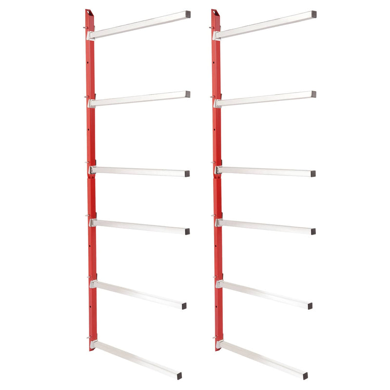 DURAFORCE Auto Body Bumper Storage Rack Stand Wall Mount Removable Arms for Painting