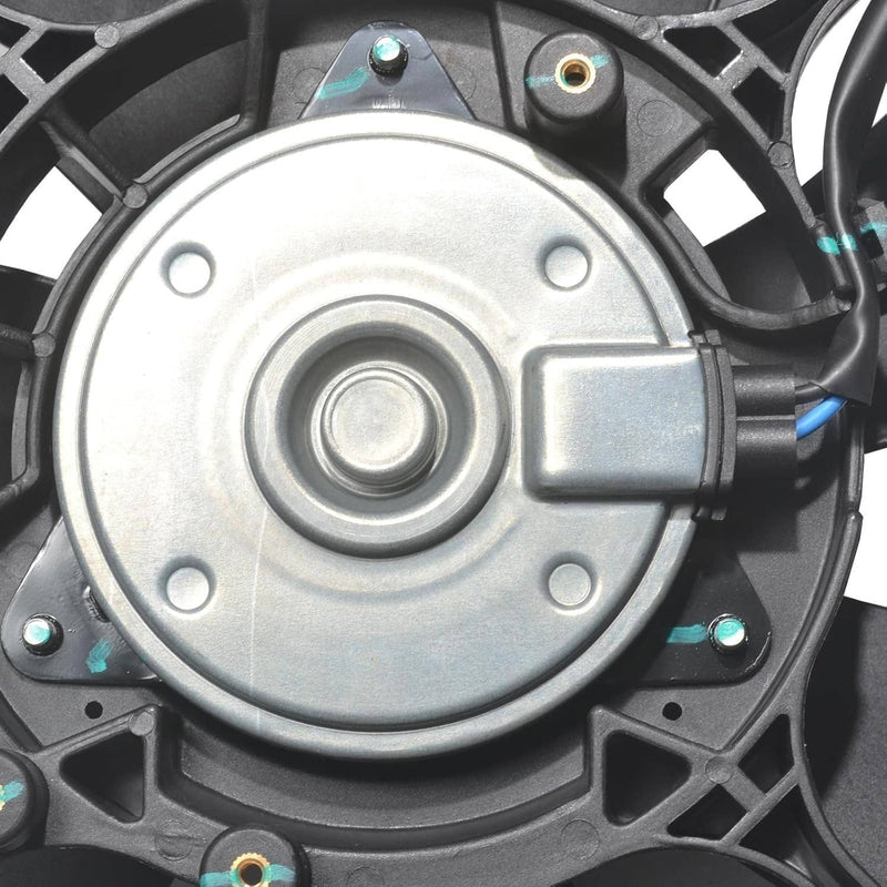 AC Condenser Radiator Cooling Fan Assembly for Honda HR-V 2016-2018 2Pcs