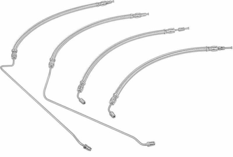Trim Tilt Hydraulic Ram Cylinder Hose Kit for Mercruiser Alpha 1 2 Bravo 1 2 3