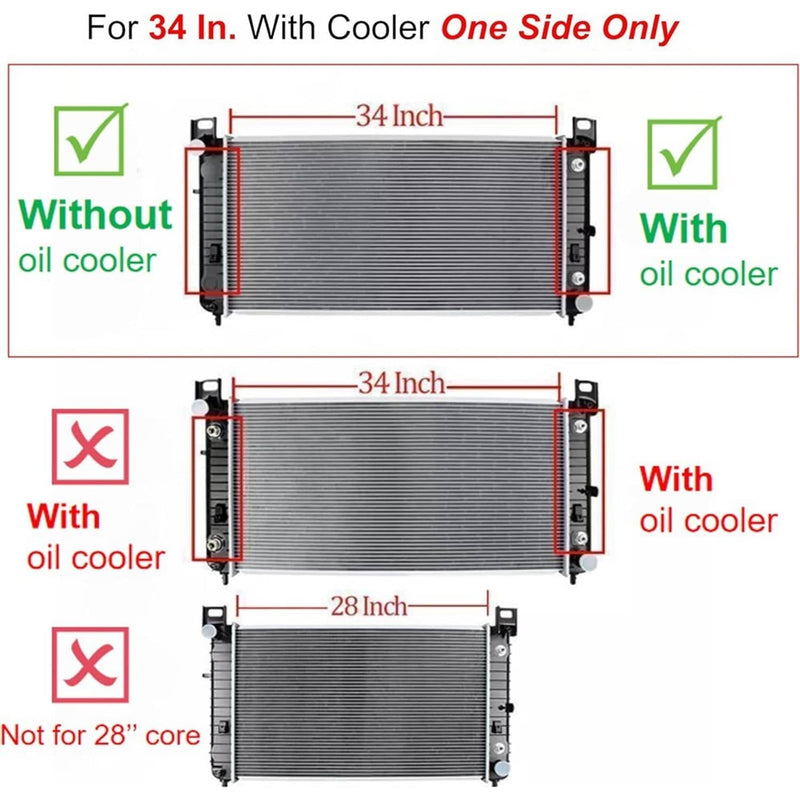 15841571 Radiator for Chevy Silverado Suburban Tahoe GMC Sierra 1500 Yukon