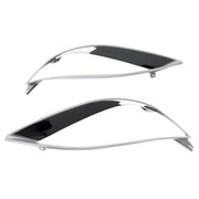 DURAFORCE Chrome Headlight Bezel Trim Left & Right for Freightliner Columbia 2001-2017