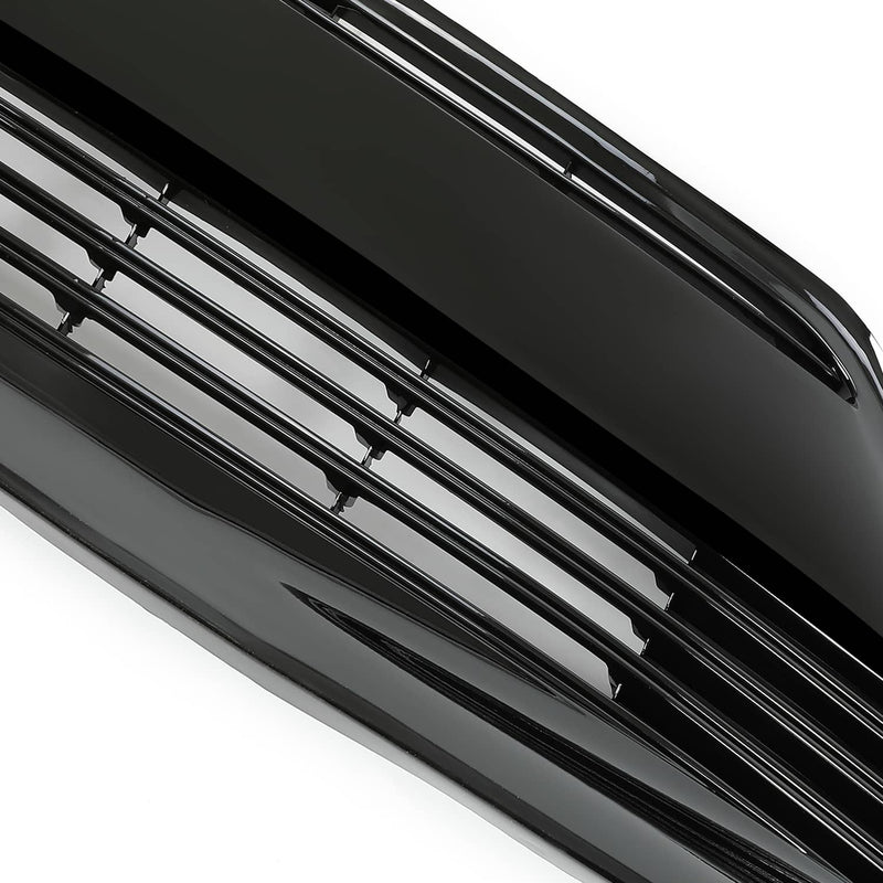 DURAFORCE Front Bumper Lower Grille Black for Toyota Corolla L LE XLE 2017-2019
