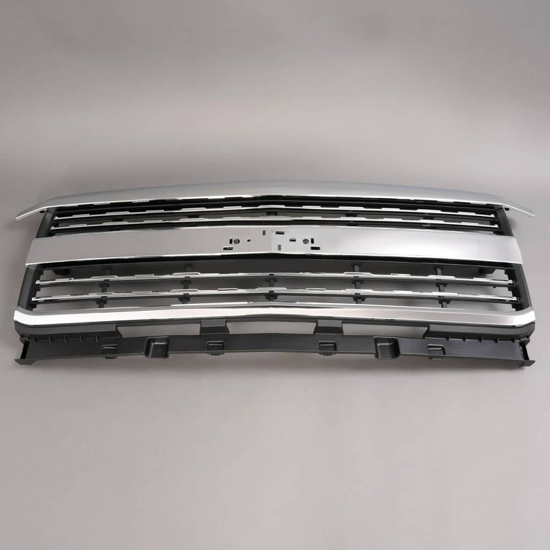 DURAFORCE Chrome Front Grille Grill Assembly for Chevy Silverado 2500 HD 3500 HD 2015-2019