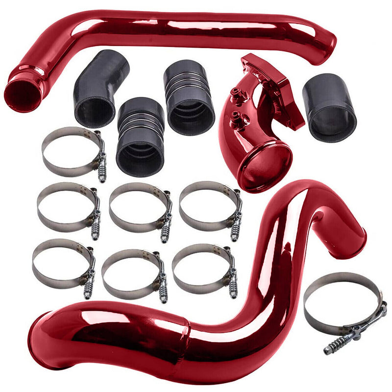 Turbo Intercooler Pipe Kit & Intake Elbow for Ford F250 6.0L Powerstroke 03-07