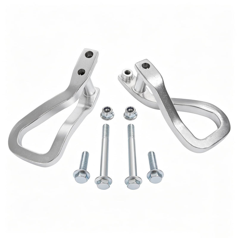 DURAFORCE #84195902 Chrome Recovery Hooks Bolts for GMC Sierra 1500 2019-2026 2 Pieces