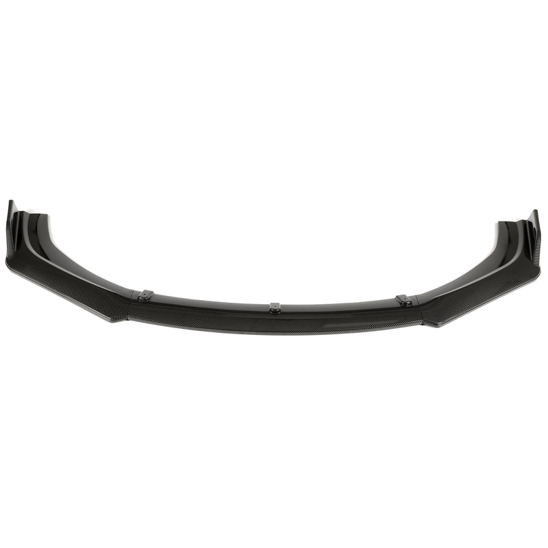 Front Bumper Lip Body Kit Spoiler Chin Carbon Look for Honda Civic 2016-2021