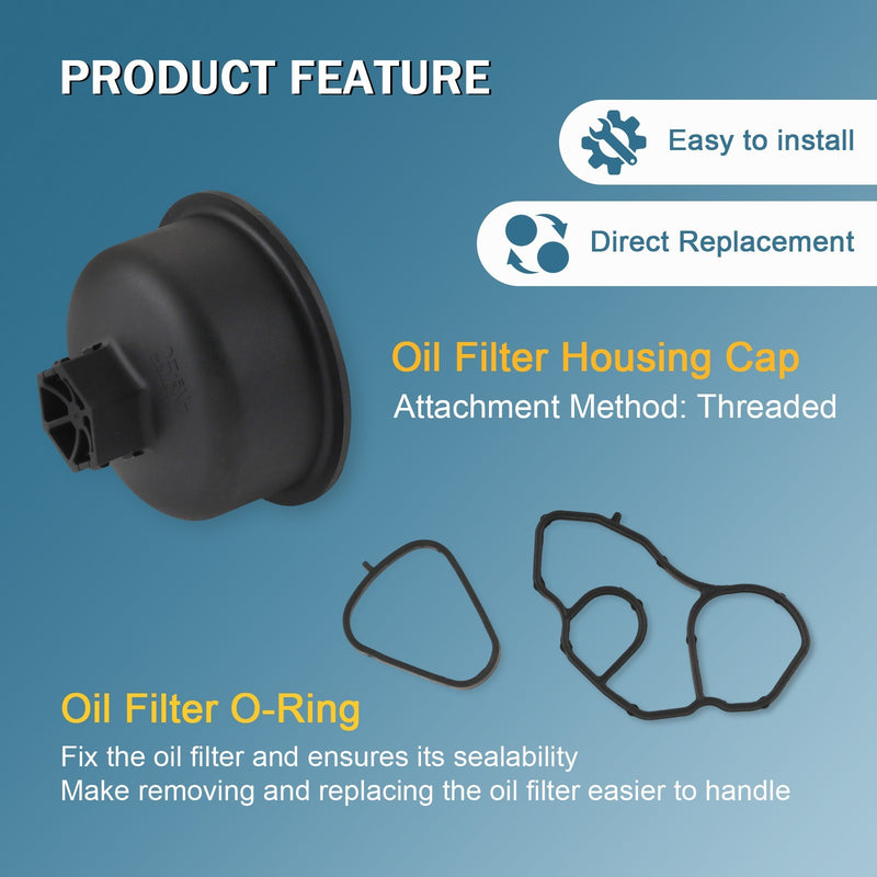 11428643745 Engine Oil Filter Housing Gasket for Mini Cooper R55 R60 R58 R56