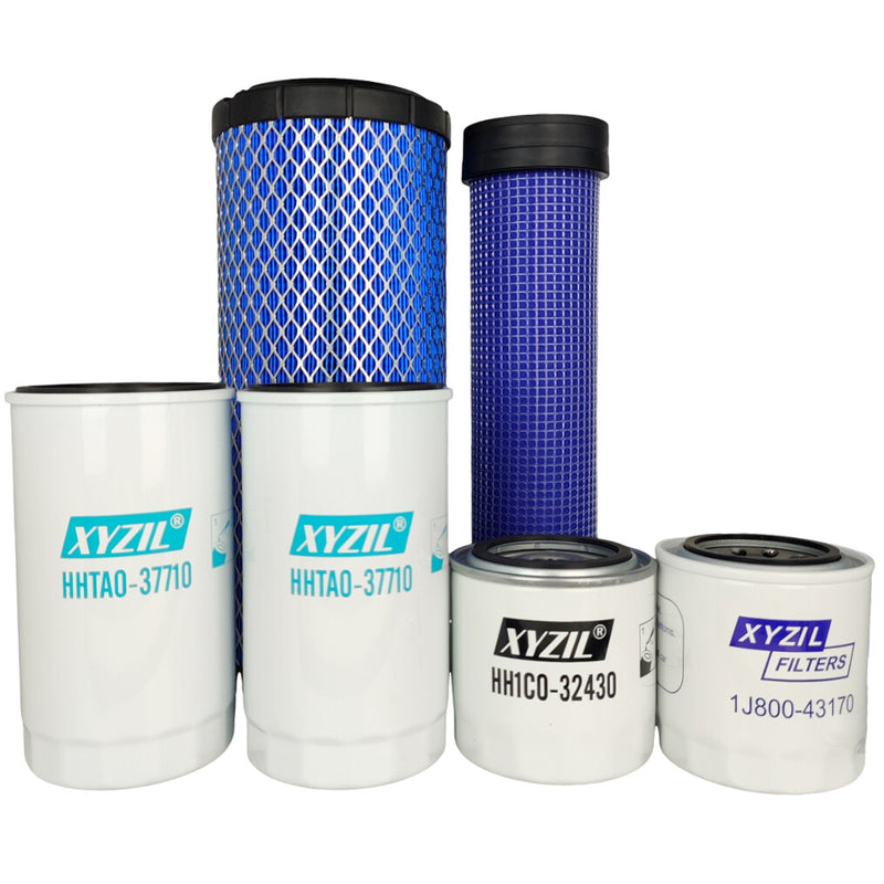 Maintenance Filter Kit for Kubota M7060 M6060 M6060HD With V3307-CR-TE4 Engine