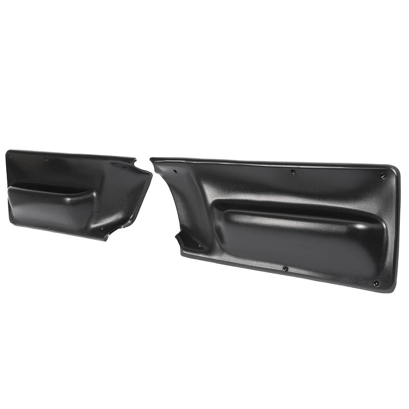 DURAFORCE Door Panel Inserts for VW Volkswagen Beetle 2003-2010 Black Left And Right Pair