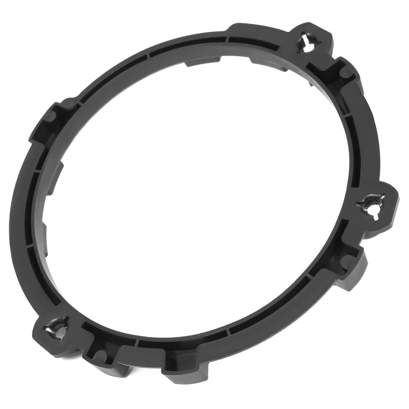 Black 7" Headlight Replacement Mount Bracket Ring for Jeep Wrangler 1997-2006