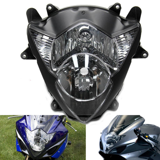 DURAFORCE Front Headlight Lamp Assembly for Suzuki GSXR1000 2005-2006 K5 K6 GSX1250FA