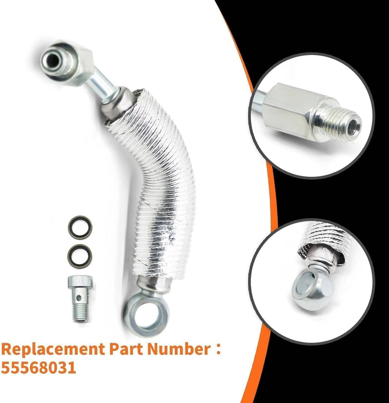 55567067 Turbo Coolant Return Hose Line for Chevy Cruze Buick GM 1.4L