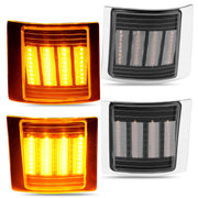 DURAFORCE Sequential Corner Side Marker Lights for Chevy C/K 1500 2500 3500 94-98 Set