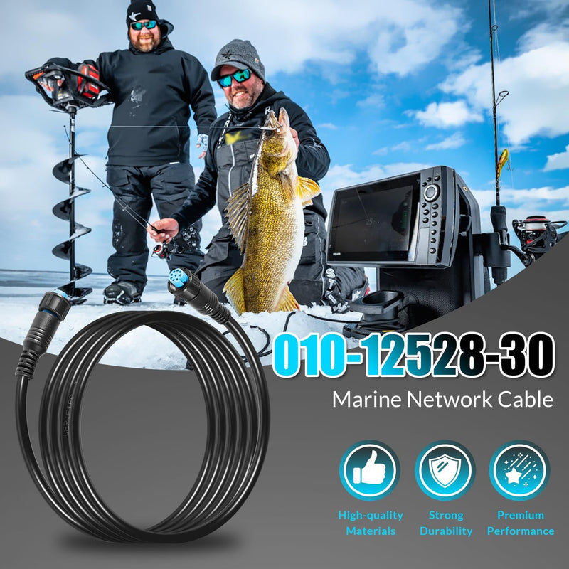 010-12528-30 Marine Network Cable 6.5 ft 2 m Small Connector for GLS 10