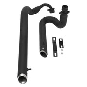 DURAFORCE Black Exhaust Pipe System for Yamaha V Star 650 XVS650 Dragstar XVS400