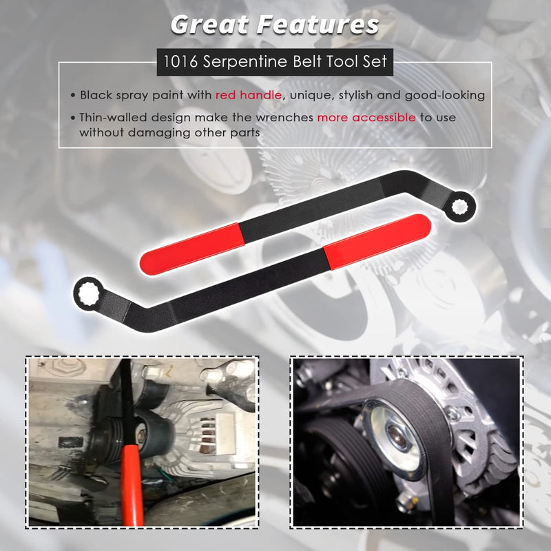 1016 Serpentine Belt Tool Set for 2007+ Mini N12 N14 N16 N18 Engine