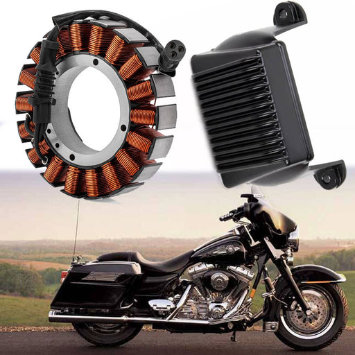 DURAFORCE Stator Regulator Rectifier for 06 07 08 Harley Electra Glide FLHT Road King FLHR
