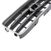 DURAFORCE Front Chrome Shell Grille with Gray Insert for Subaru Forester 2003-2005