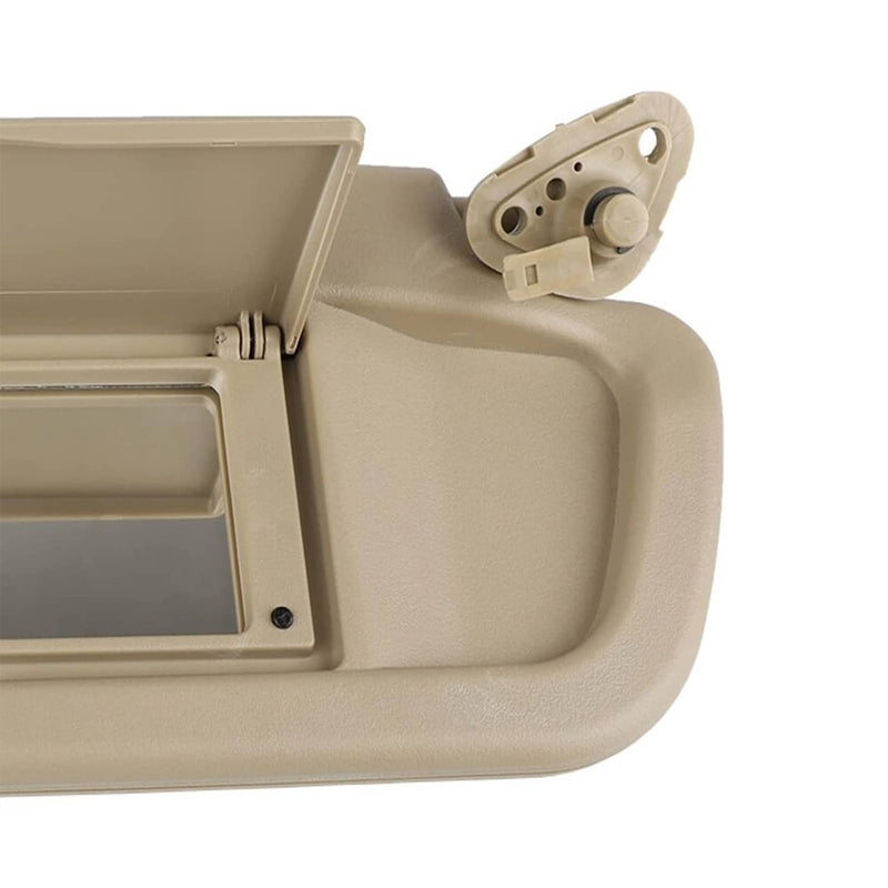 Beige Sun Visor Left Right Kit for 2006-2011 Honda Civic 2 Pieces