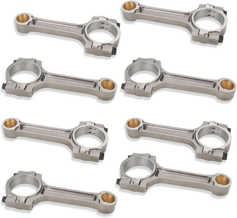 125775 Floating Pin Connecting Rod Set of 8 for GM LS2 LS3 5.3L 6.0L 6.2L Gen IV