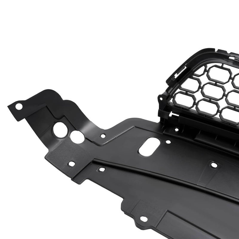 DURAFORCE Bumper Lower Grille Assembly Front Black for Honda Accord 2013 2014 2015