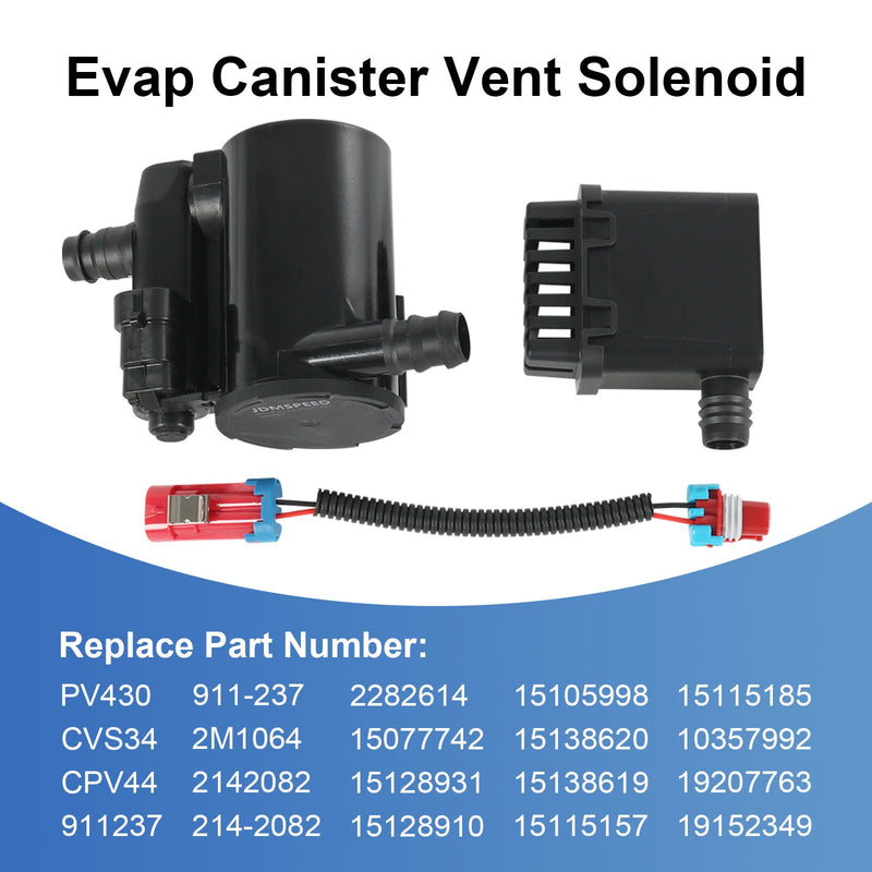 CVS34 Vapor Canister Vent Solenoid for Chevy Silverado GMC Sierra 1500 2004-2010