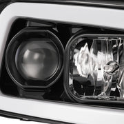 DURAFORCE DOT LED Tube Projector Headlights for Dodge Charger 2006-2010 Black