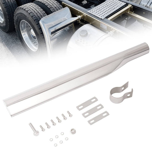 DURAFORCE Universal Electrophoresis Rear Quarter Fender Bracket Stainless Steel Slivery