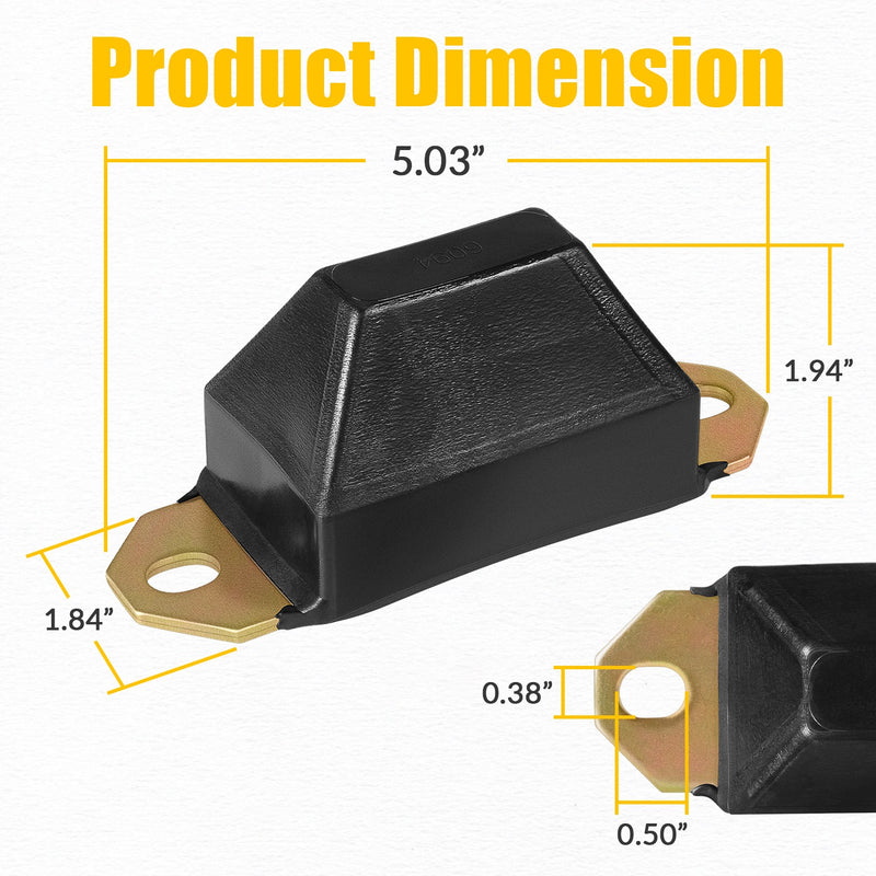 9.9137G Universal Bump Stop Set for 1976-1983 Jeep CJ5 1976-1986 CJ7
