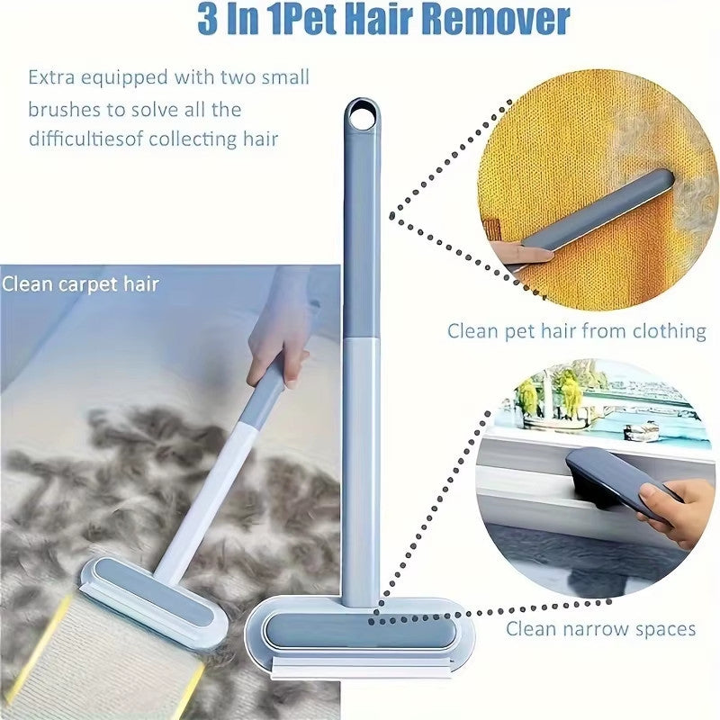 Pet Hair Removal Tool Reusable Washable Lint Brush for Cat Dog