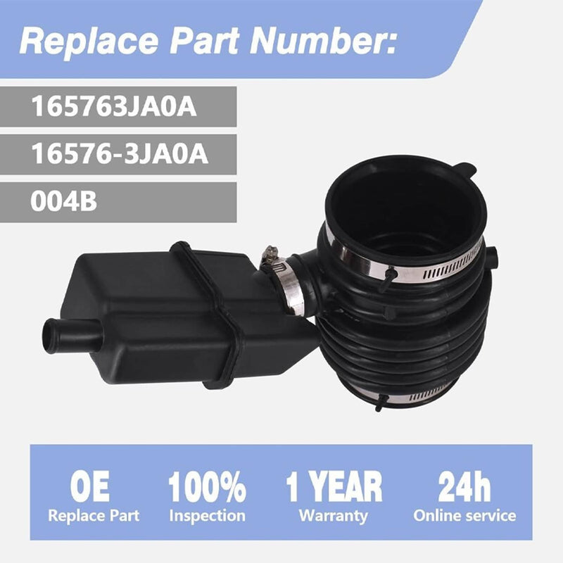 Engine Air Intake Duct Hose for Nissan Pathfinder 3.5L 2013-2016 16576-3JA0A