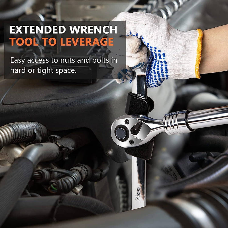 1/2 Inch Drive Wrench Extender Universal Adapter for More Leverage