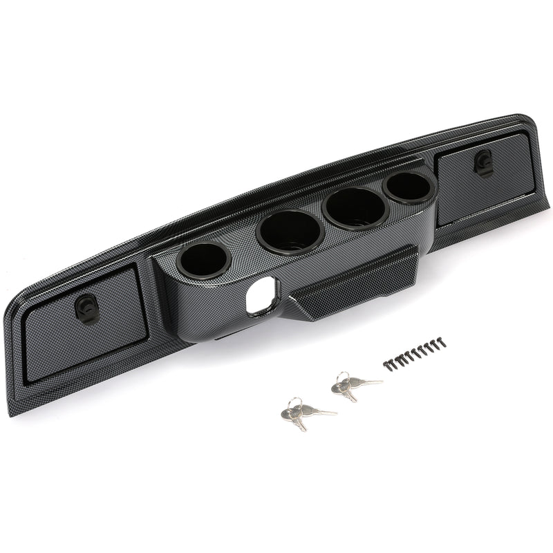 Dash Cover for 1995-2007 Yamaha G14 G16 G19 Gas/Electric Carbon Fiber Dashboard