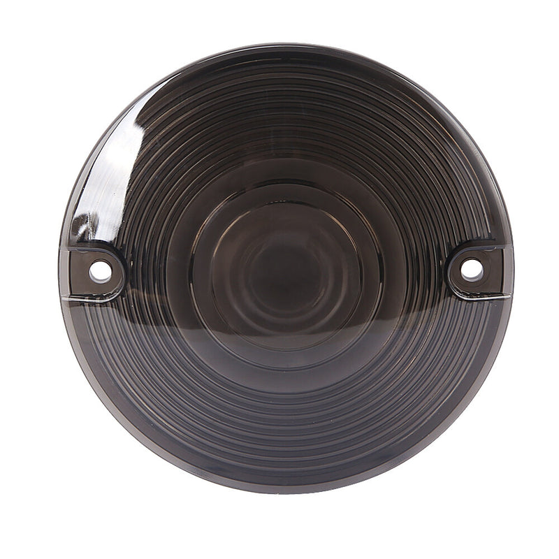 4PCS Smoke Turn Signal Light Cover Lens for Harley Touring Electra Road King