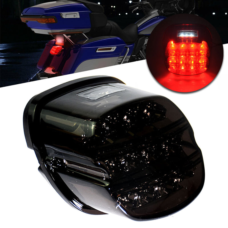LED Rear Tail Light Brake Smoke for Harley Touring Glide Dyna Softail Sportster