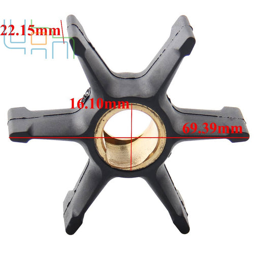DURAFORCE 396809 Water Pump Impeller for Johnson Evinrude 18-3083 35-55 HP