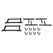 DURAFORCE Adjustable Chassis Stand for Sprint Midget Car 16-20in Locking Casters 2 Pieces