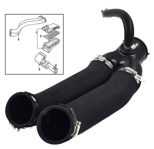 DURAFORCE F6TZ-9B659-AD Air Intake Duct Hose for Ford F150 F250 F350 5.0L 5.8L 1994-1997