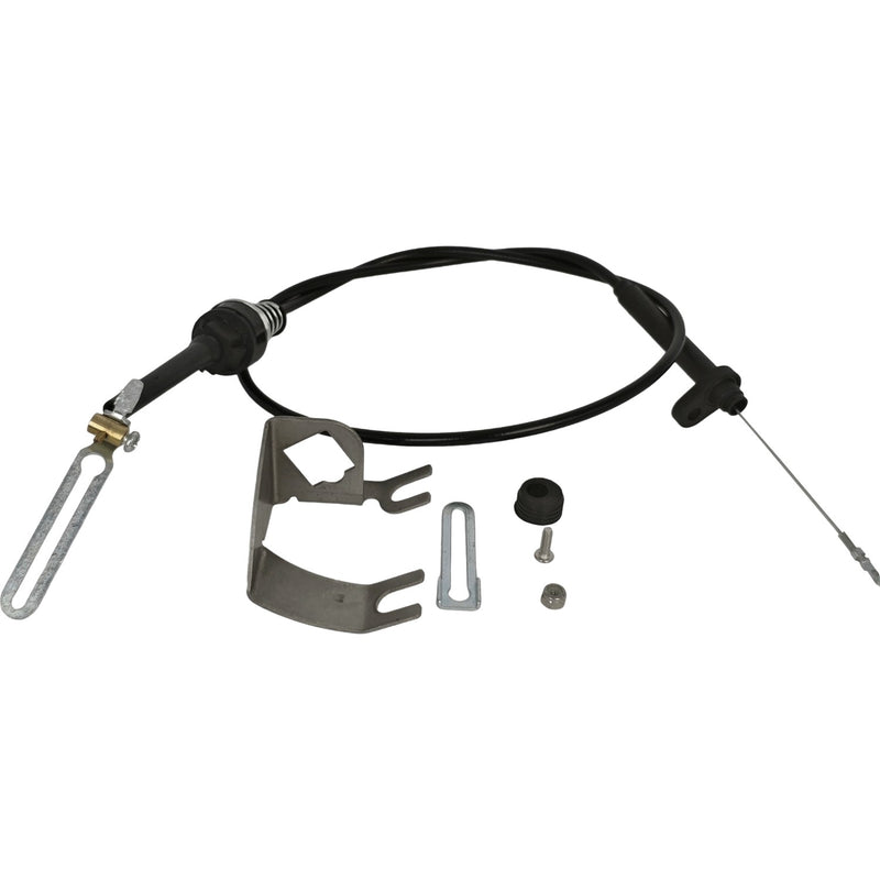 KD-2350U Stainless Steel Kickdown Bracket Kit with Black Housing for TH350