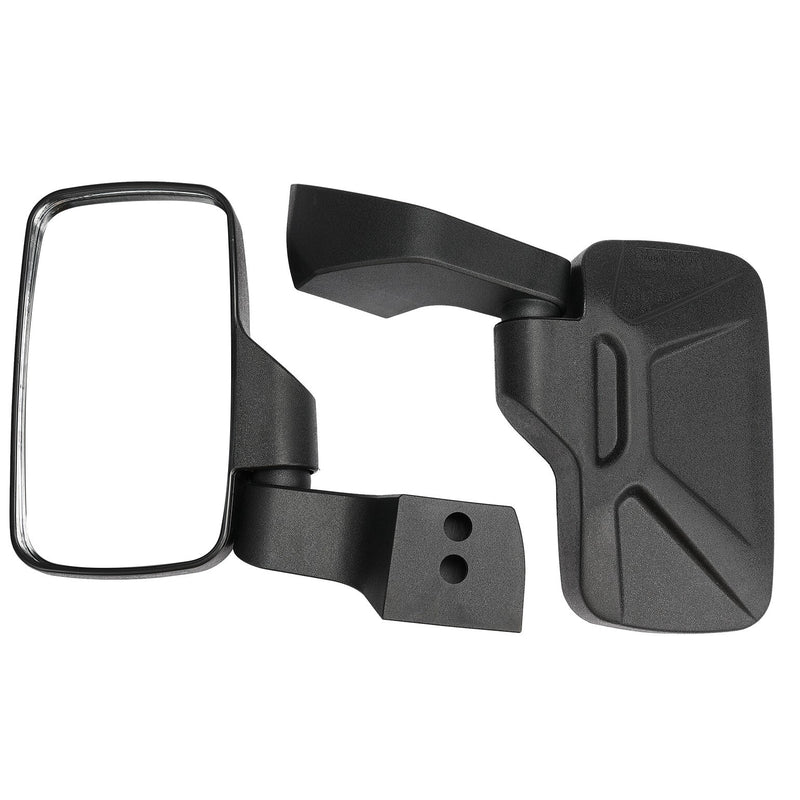 For Polaris Ranger 1000 XP Crew UTV Rear View Side Mirrors Door Mounted 18-25
