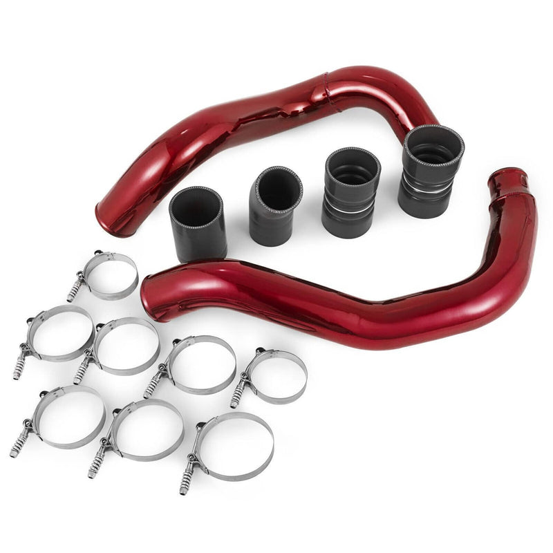 Turbo Intercooler Pipe Boot Kit CAC Tubes for Ford 6.0L Powerstroke 2003-07