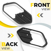 DURAFORCE Fog Light Bezel Lamp Cover for Ford Escape Kuga 2017-2019 Passenger Right Side