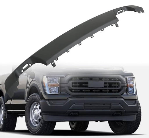 DURAFORCE Front Bumper Lower Molding Trim Valance Matte for Ford F150 2021 2022 2023